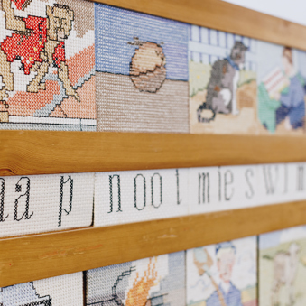 18 04 2023 Zorgpartners De Hanepraij Closeup Woorden Bord