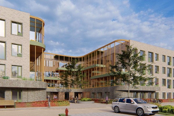 Impressie Nieuwbouw Souburgh Vooraanzicht