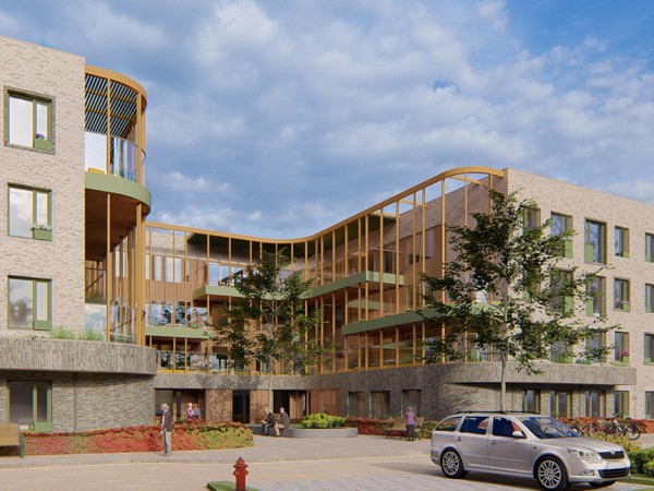 Impressie Nieuwbouw Souburgh Vooraanzicht