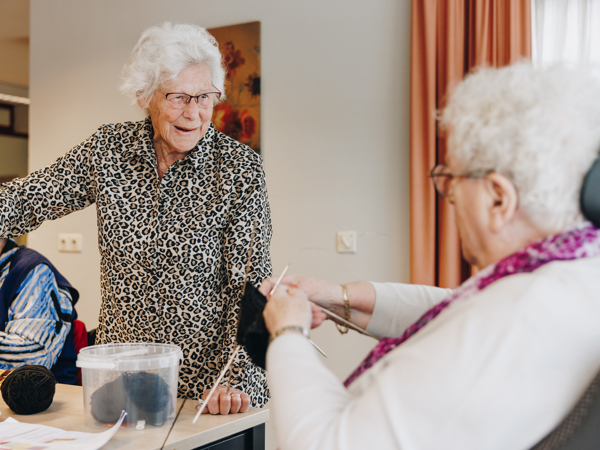 20 04 2023 Irishof Zorgpartners Interactie Bewoner Vrijwilliger Activiteit