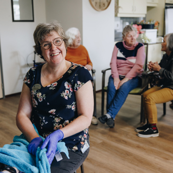 23 03 2023 De Vijverhof En De Meent Interactie Keuken Medewerker Bewoner