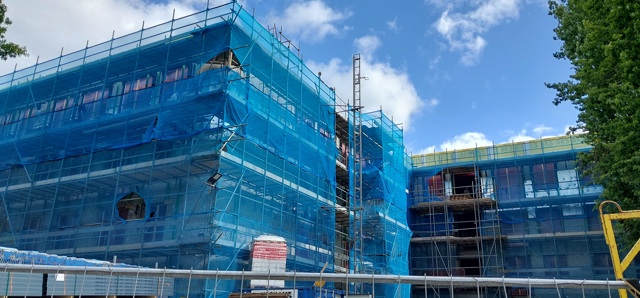 Mei25 Souburgh Nieuwbouw Hoogste Punt Vlag