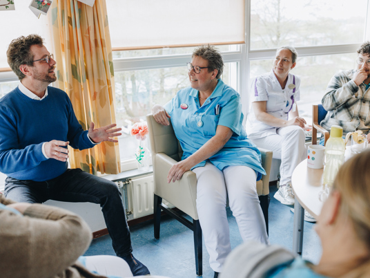 20 04 2023 Irishof Zorgpartners Medewerkers Interactie Overleg Samen